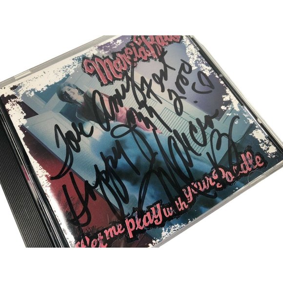 Let Me Play with Your Poodle Marcia Ball CD 1997 Rounder Select Autograph Signed - Picture 4 of 4